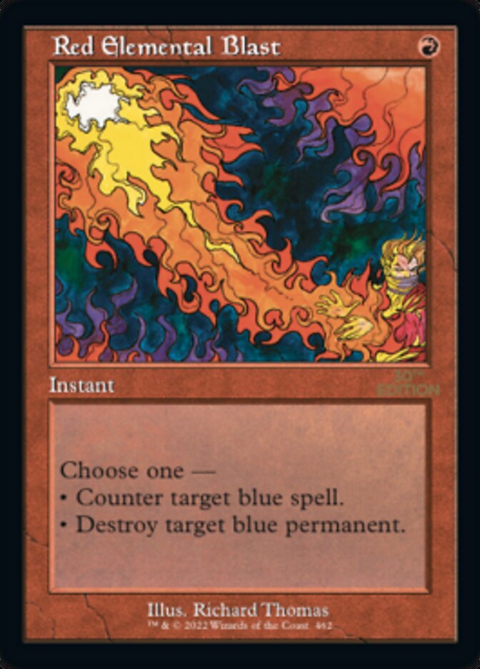 Red Elemental Blast (Retro) [30th Anniversary Edition] | I Want That Stuff Brandon