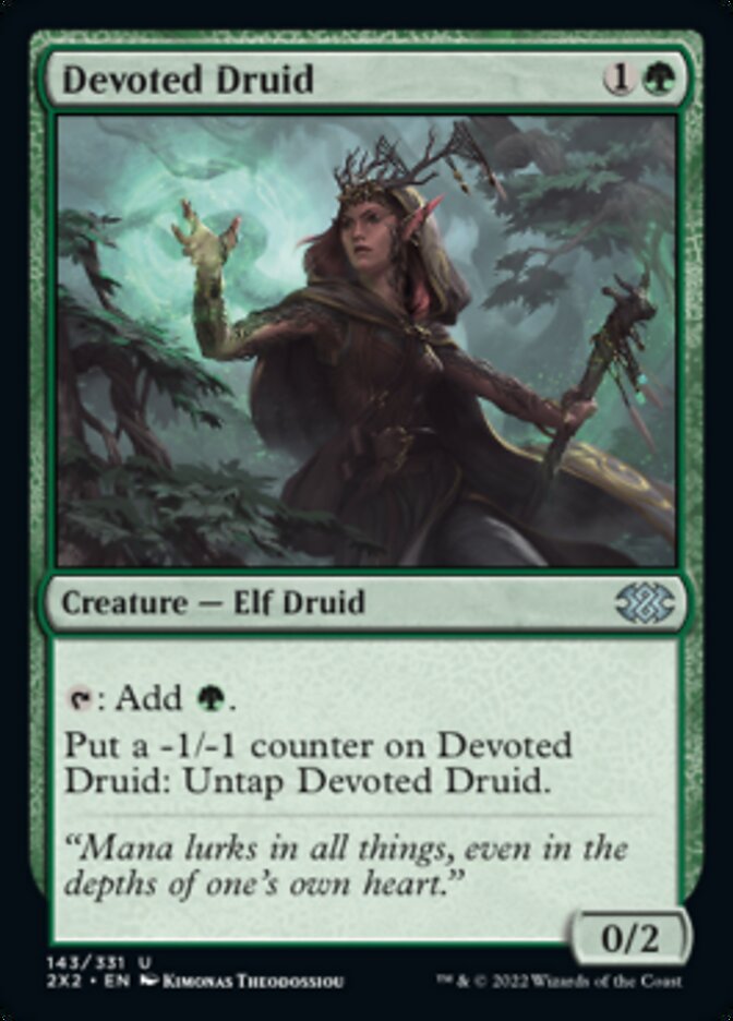 Devoted Druid [Double Masters 2022] | I Want That Stuff Brandon