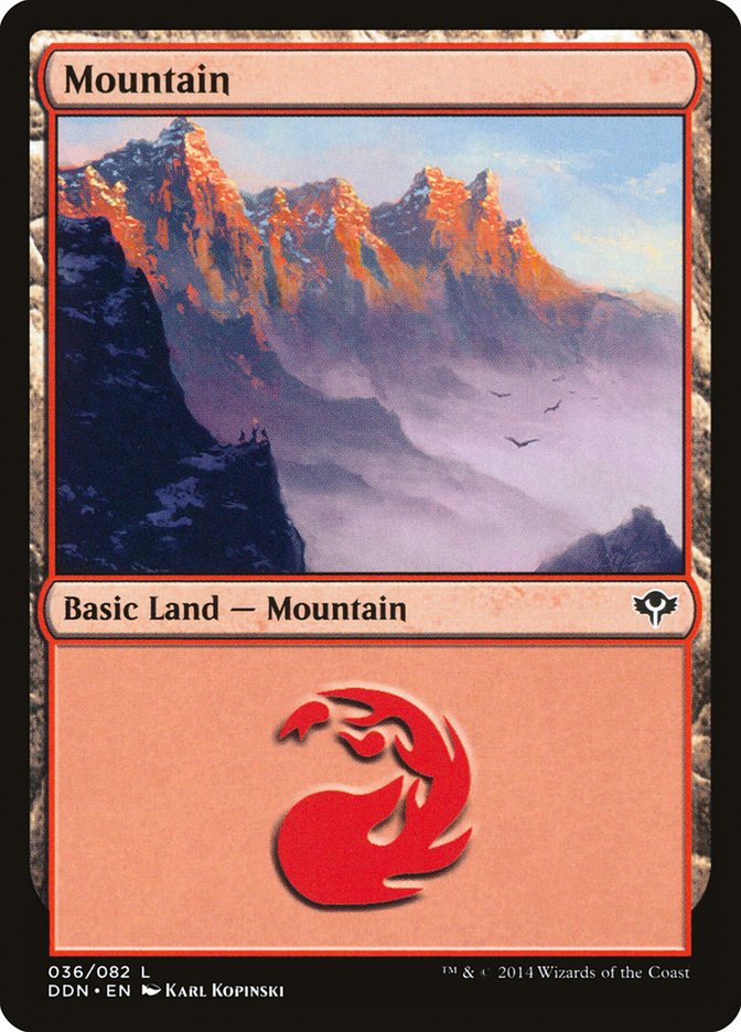 Mountain (36) [Duel Decks: Speed vs. Cunning] | I Want That Stuff Brandon