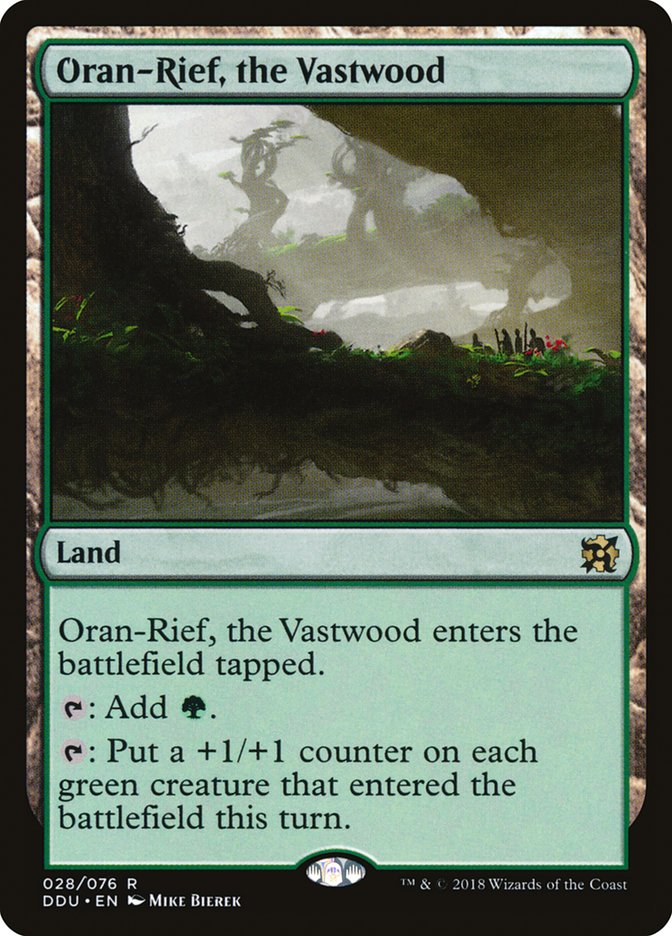 Oran-Rief, the Vastwood [Duel Decks: Elves vs. Inventors] | I Want That Stuff Brandon
