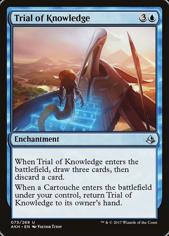Trial of Knowledge [Amonkhet] | I Want That Stuff Brandon