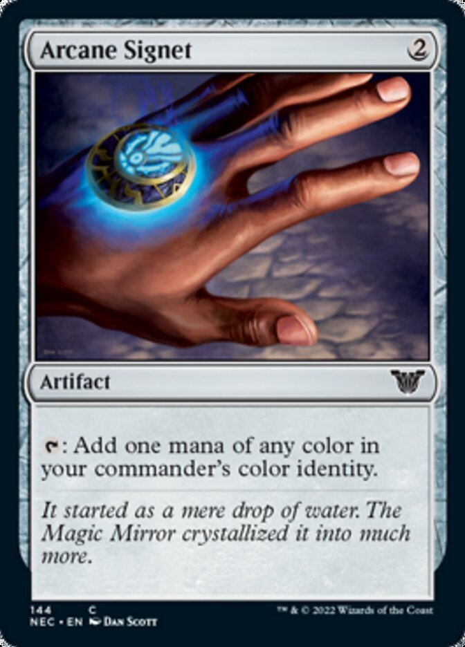 Arcane Signet [Kamigawa: Neon Dynasty Commander] | I Want That Stuff Brandon