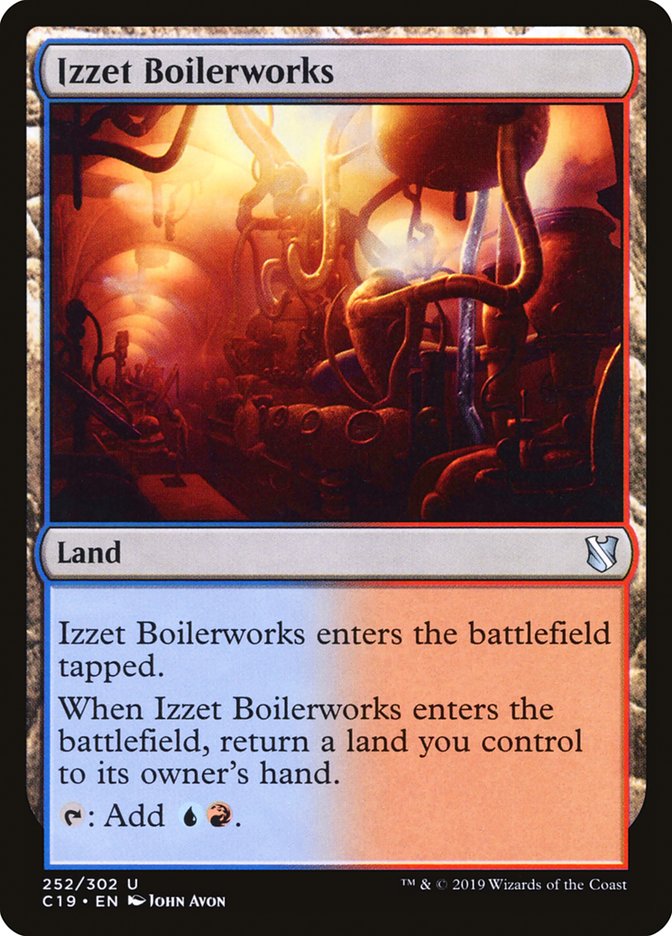 Izzet Boilerworks [Commander 2019] | I Want That Stuff Brandon