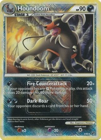 Houndoom (5/90) (League Promo) [HeartGold & SoulSilver: Undaunted] | I Want That Stuff Brandon