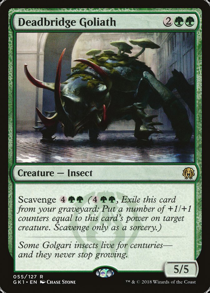 Deadbridge Goliath [Guilds of Ravnica Guild Kit] | I Want That Stuff Brandon