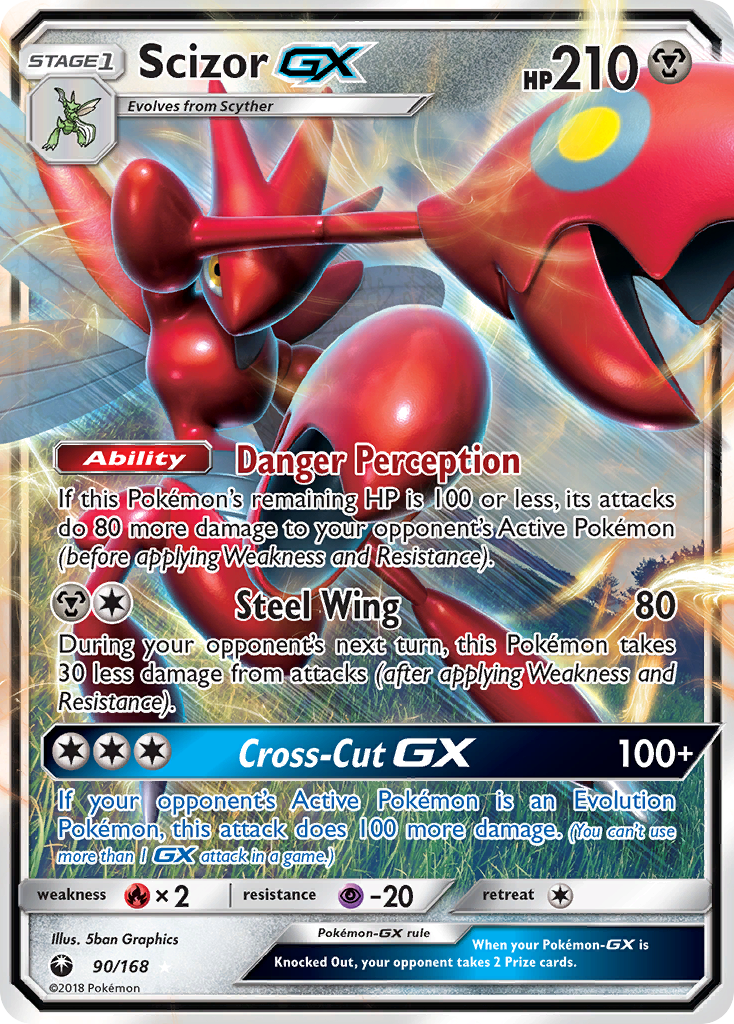 Scizor GX (90/168) [Sun & Moon: Celestial Storm] | I Want That Stuff Brandon