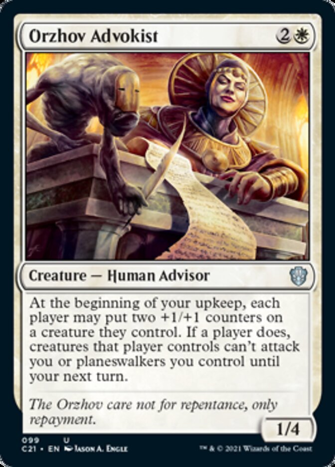 Orzhov Advokist [Commander 2021] | I Want That Stuff Brandon