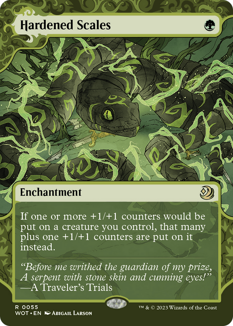 Hardened Scales [Wilds of Eldraine: Enchanting Tales] | I Want That Stuff Brandon