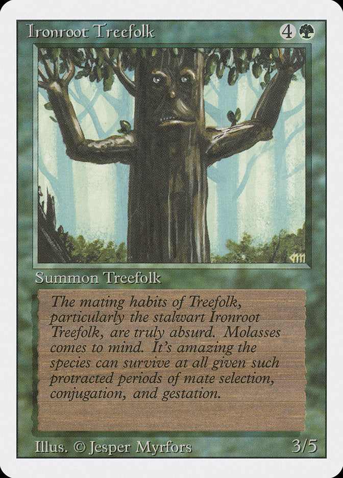 Ironroot Treefolk [Revised Edition] | I Want That Stuff Brandon