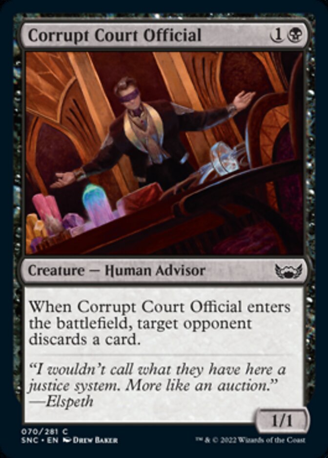 Corrupt Court Official [Streets of New Capenna] | I Want That Stuff Brandon