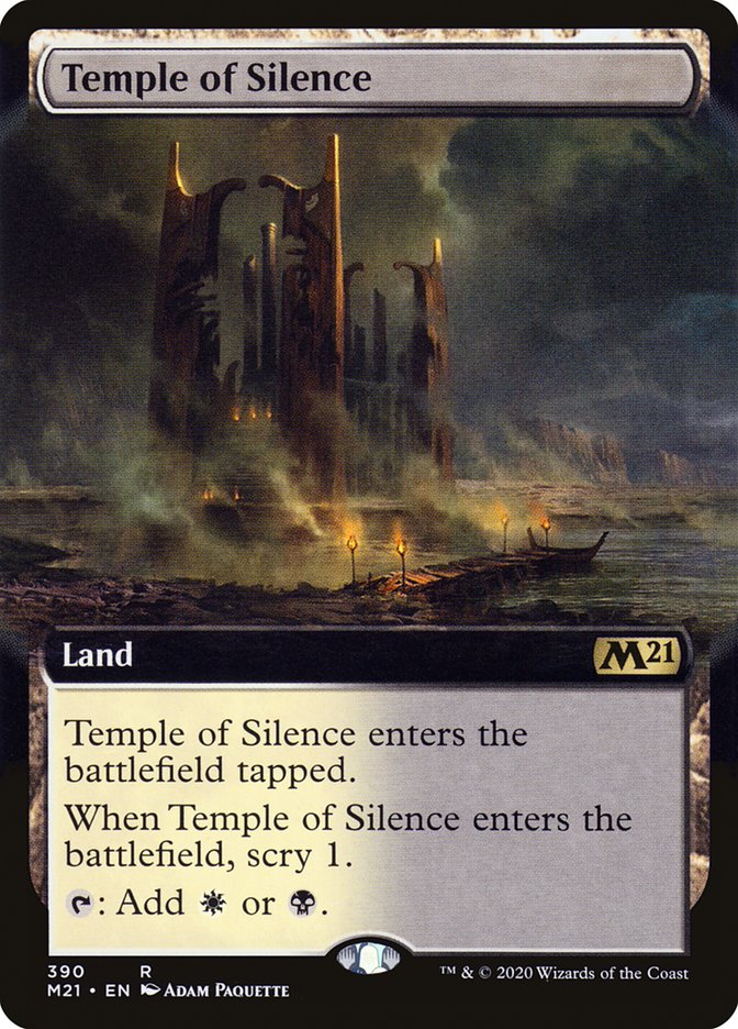 Temple of Silence (Extended Art) [Core Set 2021] | I Want That Stuff Brandon