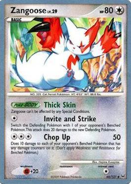 Zangoose LV.29 (66/127) (Queengar - Jason Martinez) [World Championships 2009] | I Want That Stuff Brandon