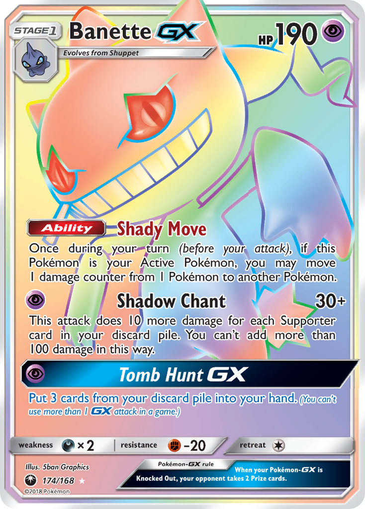 Banette GX (174/168) [Sun & Moon: Celestial Storm] | I Want That Stuff Brandon