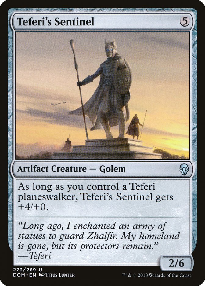 Teferi's Sentinel [Dominaria] | I Want That Stuff Brandon