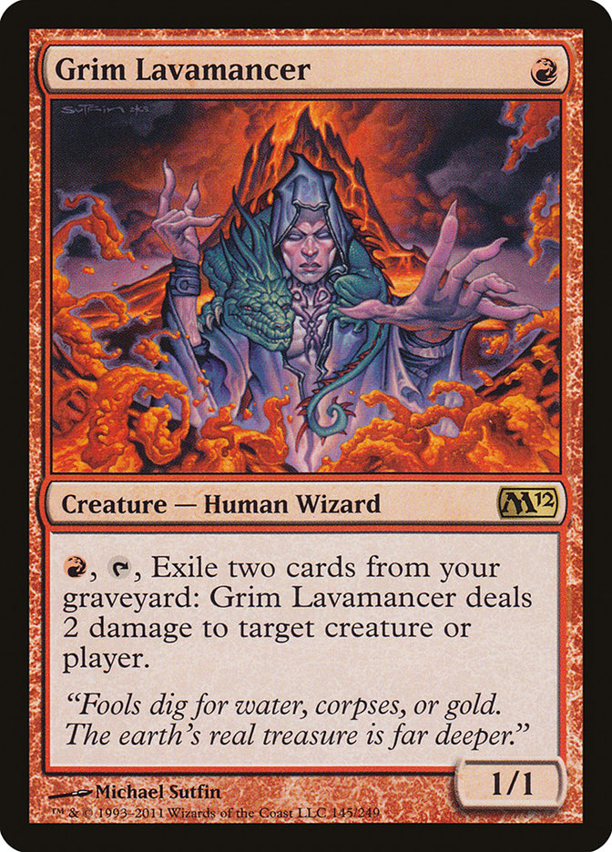 Grim Lavamancer [Magic 2012] | I Want That Stuff Brandon