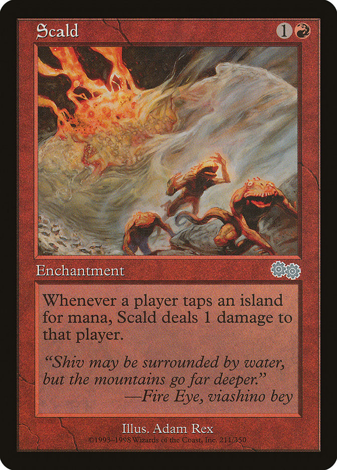 Scald [Urza's Saga] | I Want That Stuff Brandon