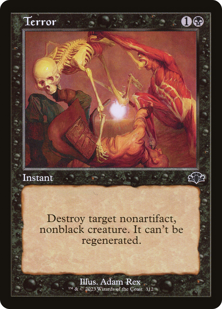 Terror (Retro) [Dominaria Remastered] | I Want That Stuff Brandon