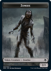 Zombie // Human Soldier Double-Sided Token [Game Night: Free-for-All Tokens] | I Want That Stuff Brandon