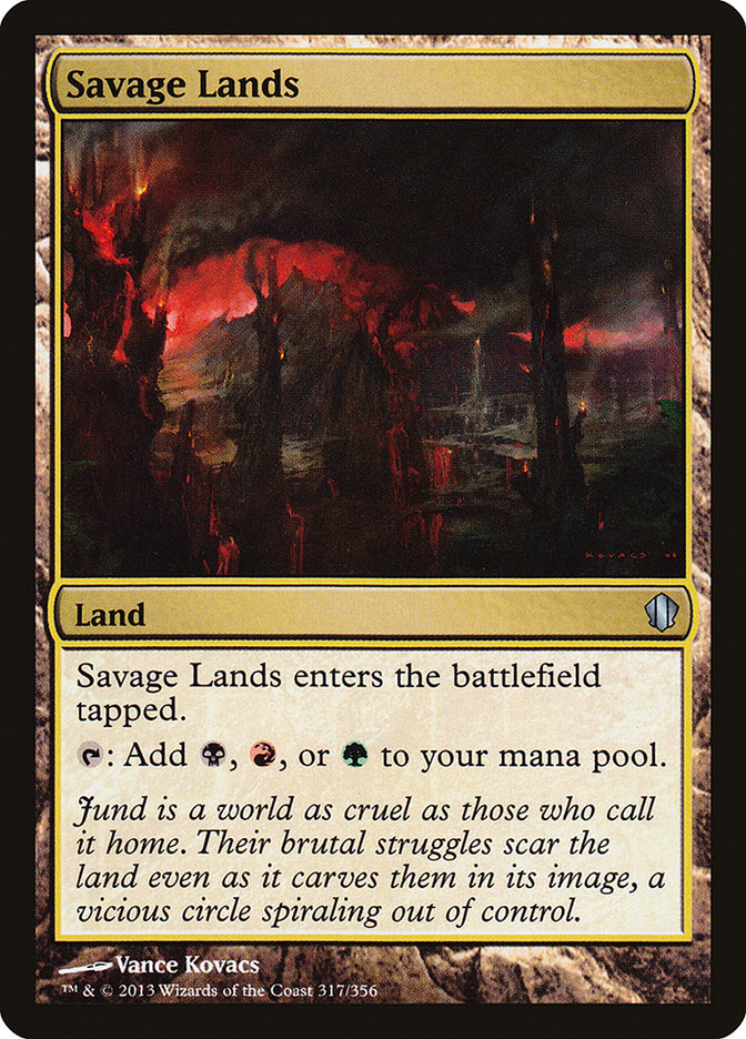Savage Lands [Commander 2013] | I Want That Stuff Brandon