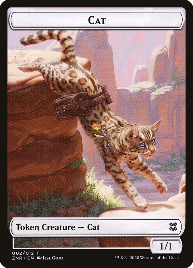 Cat Token [Zendikar Rising Tokens] | I Want That Stuff Brandon