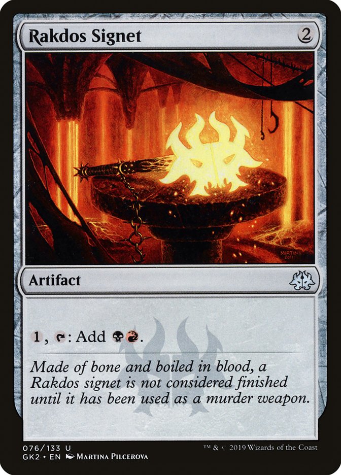 Rakdos Signet [Ravnica Allegiance Guild Kit] | I Want That Stuff Brandon