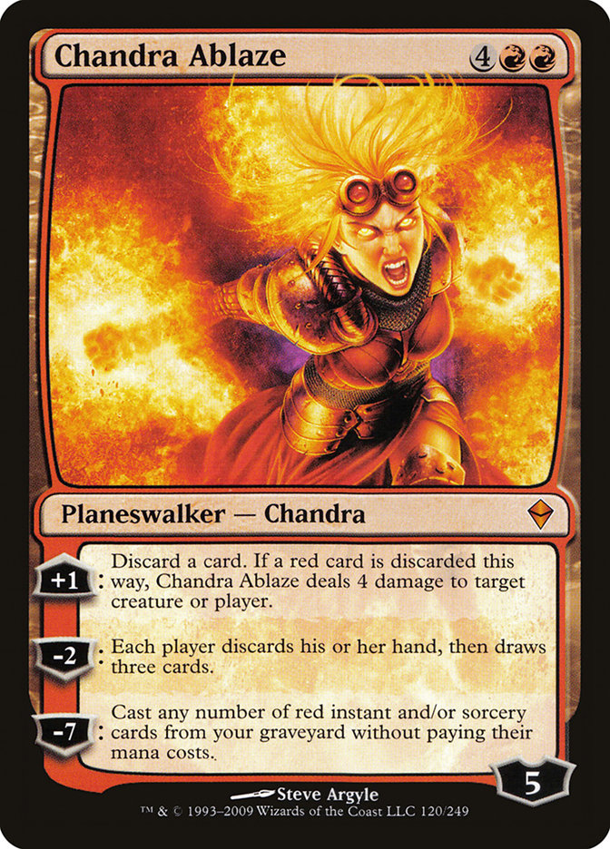Chandra Ablaze [Zendikar] | I Want That Stuff Brandon