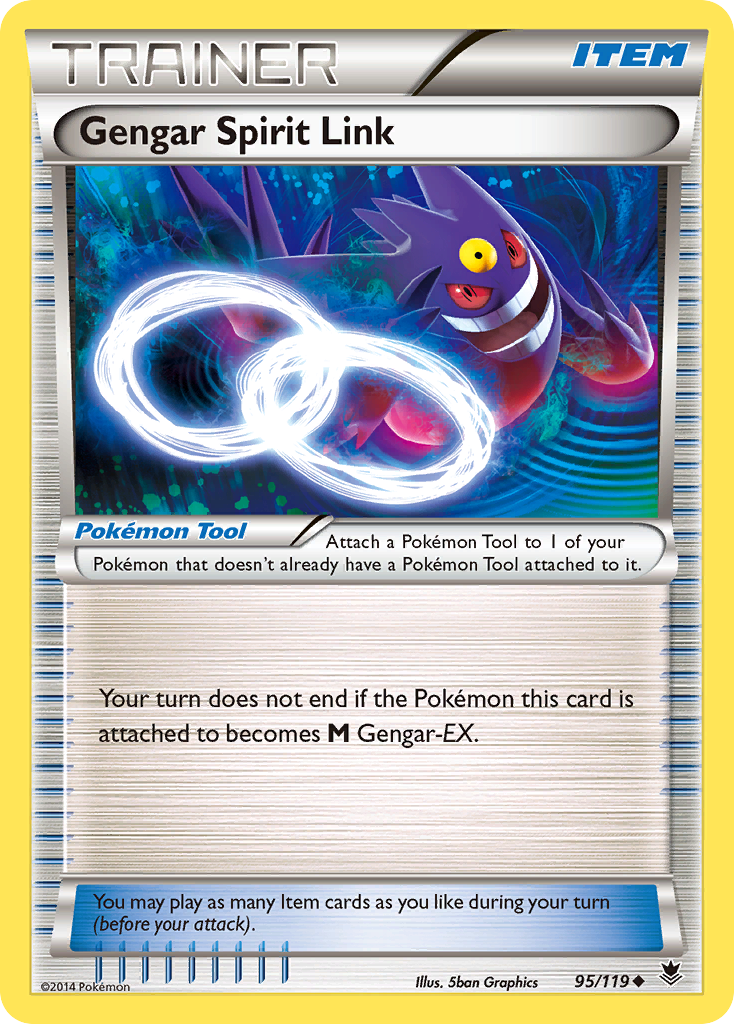 Gengar Spirit Link (95/119) [XY: Phantom Forces] | I Want That Stuff Brandon