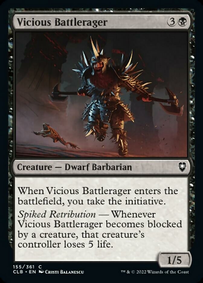 Vicious Battlerager [Commander Legends: Battle for Baldur's Gate] | I Want That Stuff Brandon