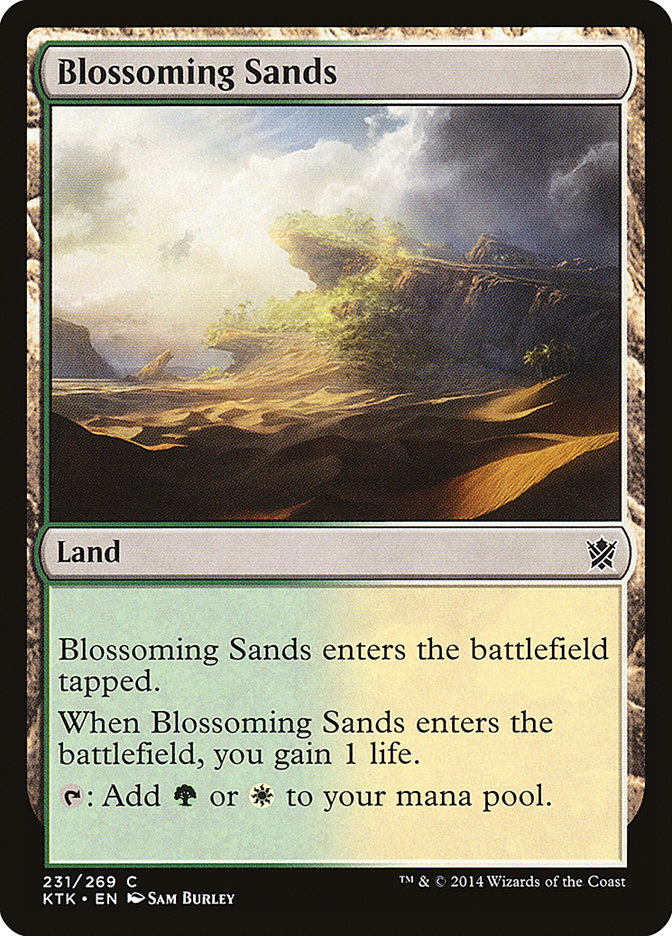 Blossoming Sands [Khans of Tarkir] | I Want That Stuff Brandon