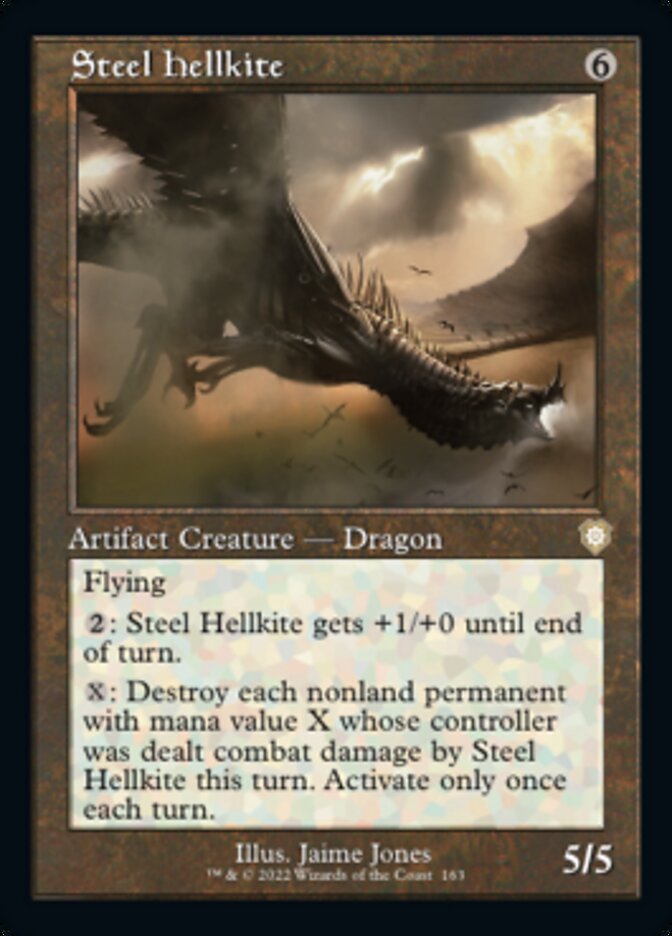 Steel Hellkite (Retro) [The Brothers' War Commander] | I Want That Stuff Brandon