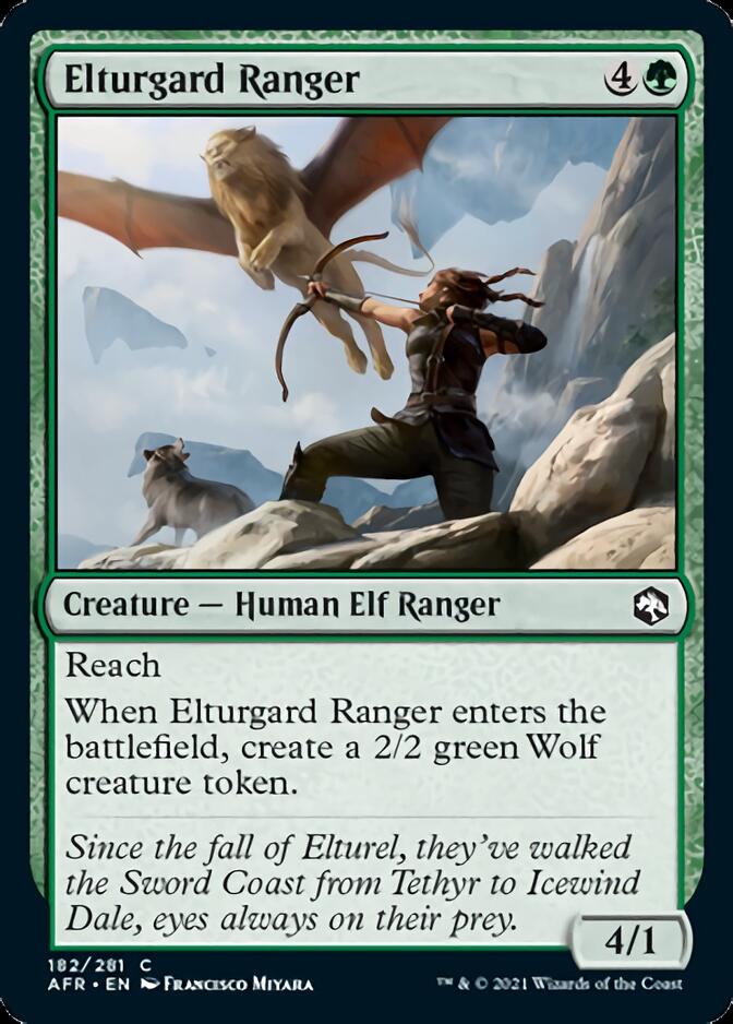 Elturgard Ranger [Dungeons & Dragons: Adventures in the Forgotten Realms] | I Want That Stuff Brandon