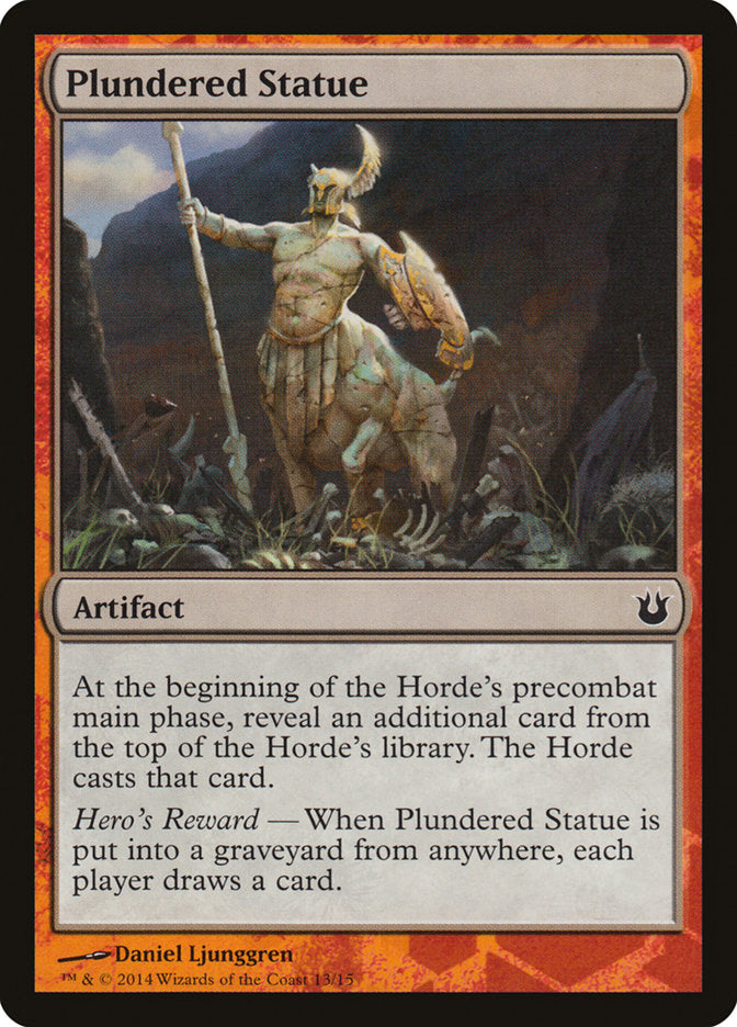 Plundered Statue [Born of the Gods Battle the Horde] | I Want That Stuff Brandon