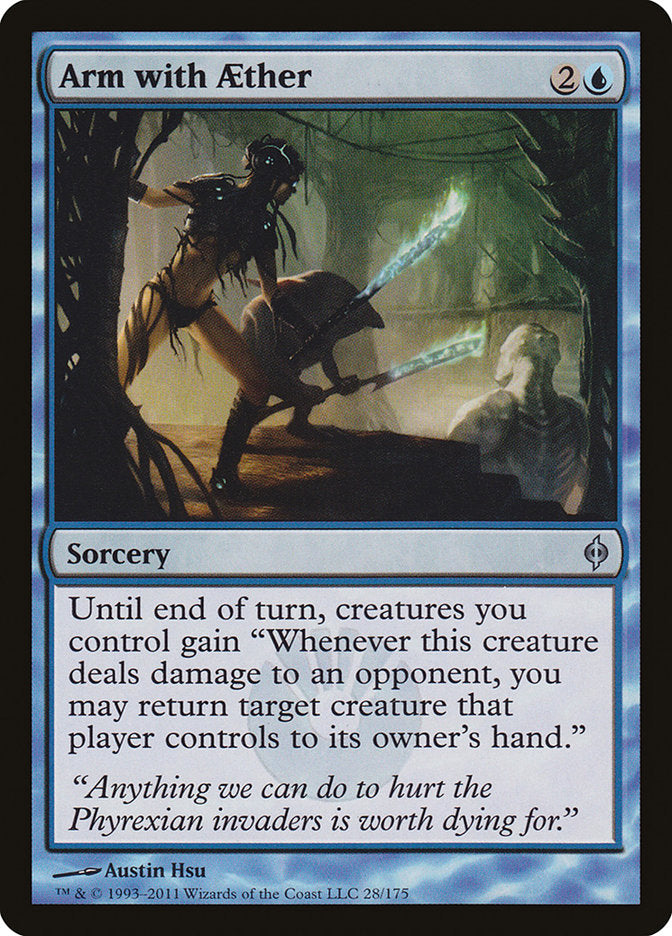 Arm with Aether [New Phyrexia] | I Want That Stuff Brandon