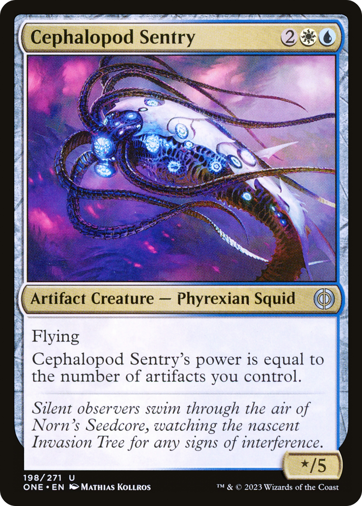 Cephalopod Sentry [Phyrexia: All Will Be One] | I Want That Stuff Brandon