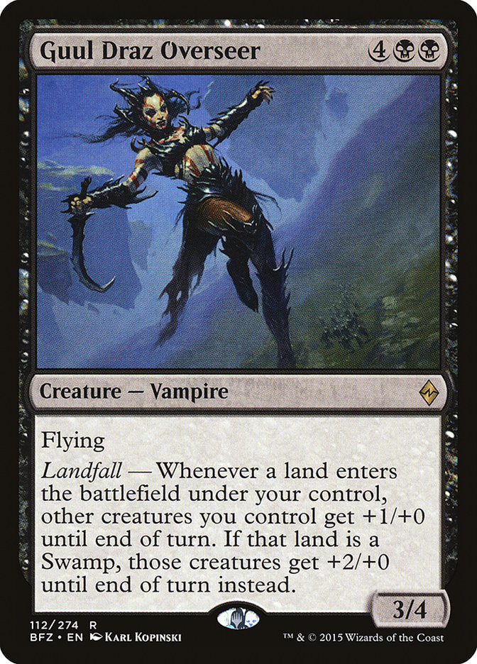 Guul Draz Overseer [Battle for Zendikar] | I Want That Stuff Brandon