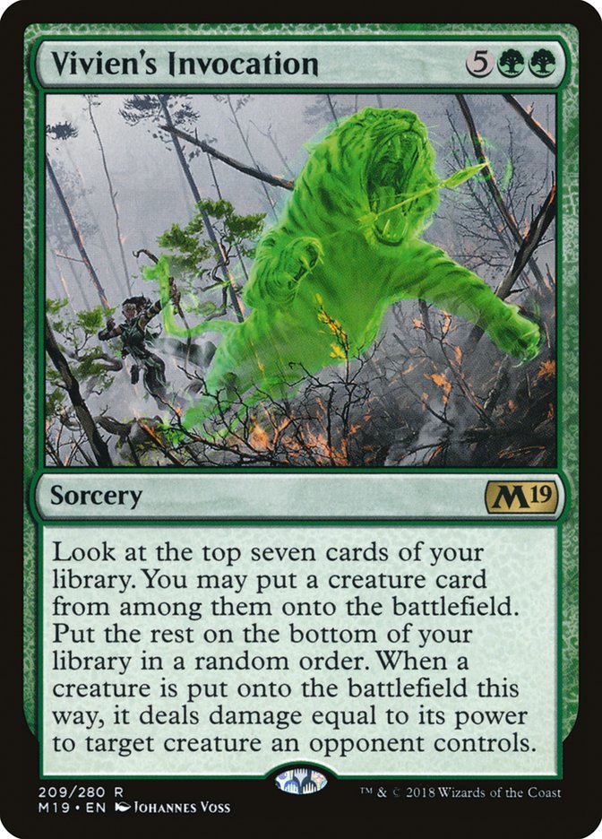 Vivien's Invocation [Core Set 2019] | I Want That Stuff Brandon