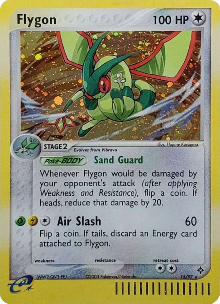 Flygon (15/97) (Theme Deck Exclusive) [EX: Dragon] | I Want That Stuff Brandon