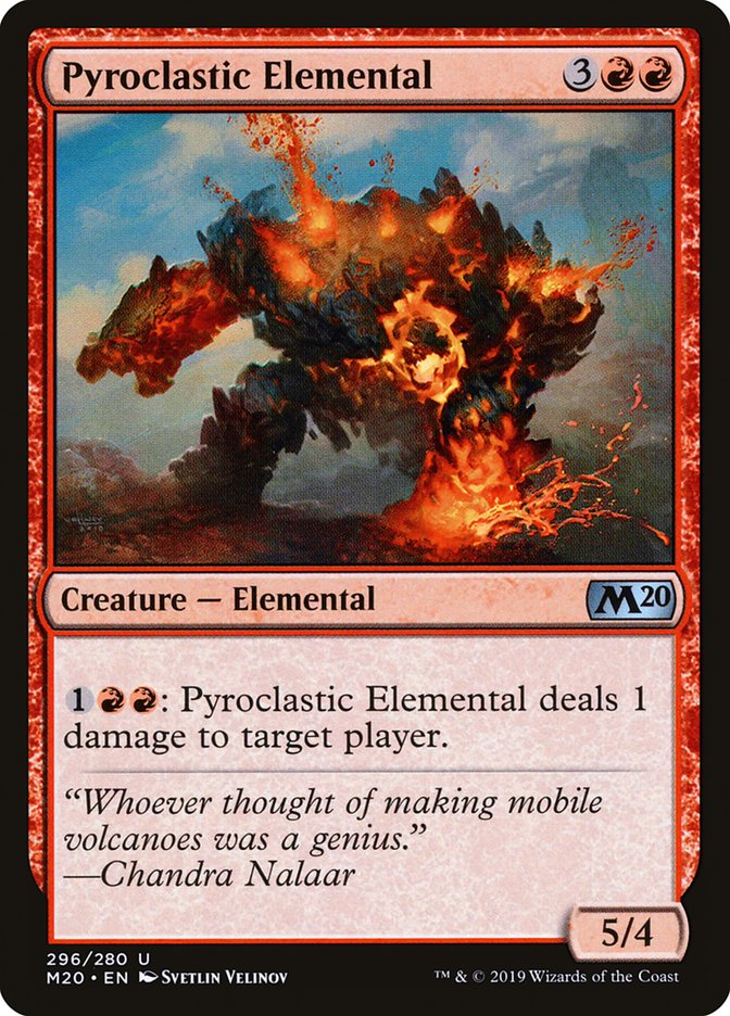 Pyroclastic Elemental [Core Set 2020] | I Want That Stuff Brandon