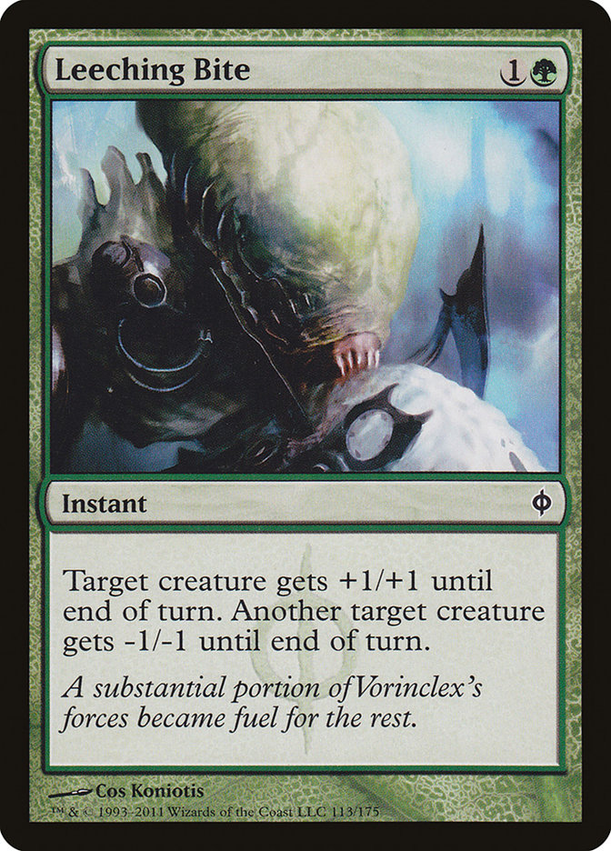 Leeching Bite [New Phyrexia] | I Want That Stuff Brandon