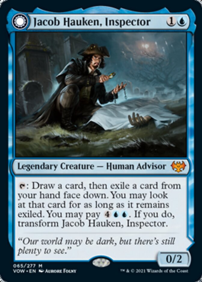 Jacob Hauken, Inspector // Hauken's Insight [Innistrad: Crimson Vow] | I Want That Stuff Brandon