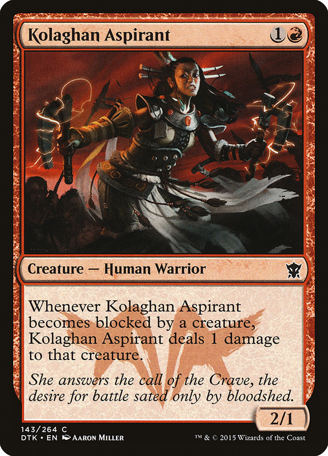 Kolaghan Aspirant [Dragons of Tarkir] | I Want That Stuff Brandon