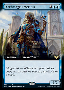 Archmage Emeritus (Extended Art) [Strixhaven: School of Mages] | I Want That Stuff Brandon