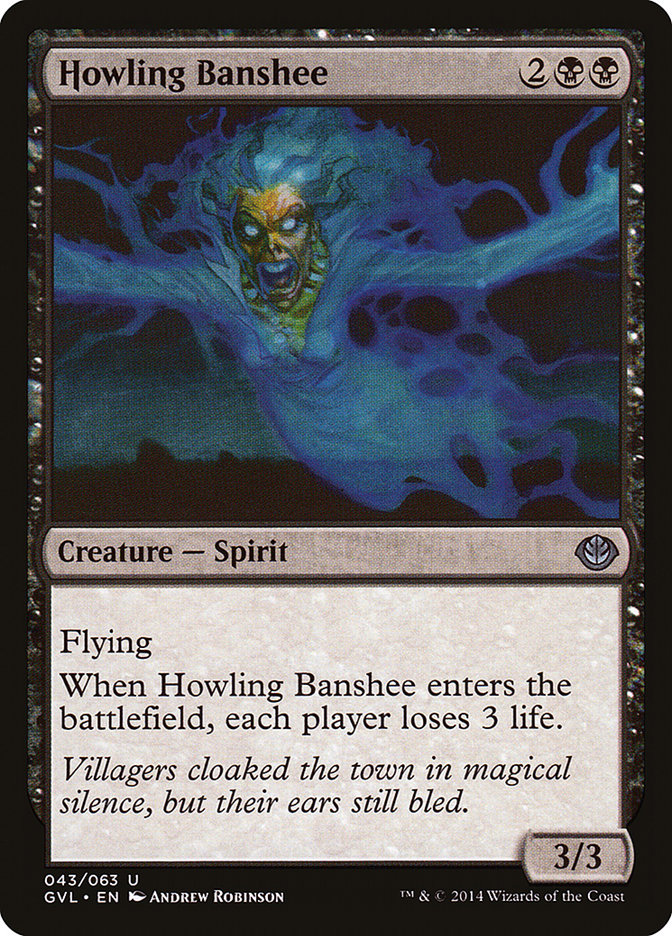 Howling Banshee (Garruk vs. Liliana) [Duel Decks Anthology] | I Want That Stuff Brandon