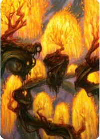 Grove of the Burnwillows Art Card [Zendikar Rising Art Series] | I Want That Stuff Brandon