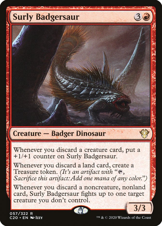 Surly Badgersaur [Commander 2020] | I Want That Stuff Brandon