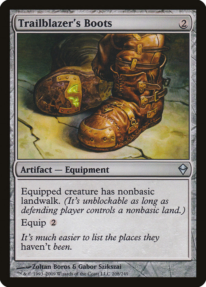 Trailblazer's Boots [Zendikar] | I Want That Stuff Brandon