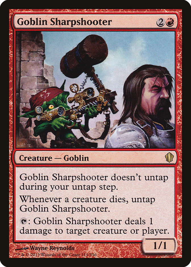 Goblin Sharpshooter [Commander 2013] | I Want That Stuff Brandon