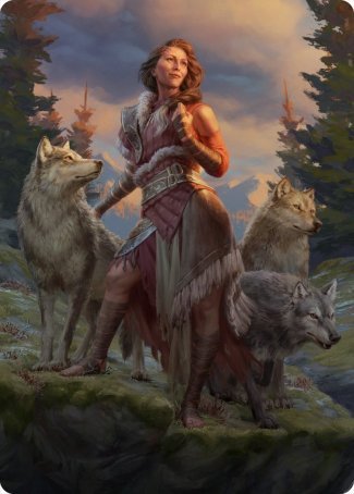 Arlinn, the Pack's Hope 1 Art Card [Innistrad: Midnight Hunt Art Series] | I Want That Stuff Brandon