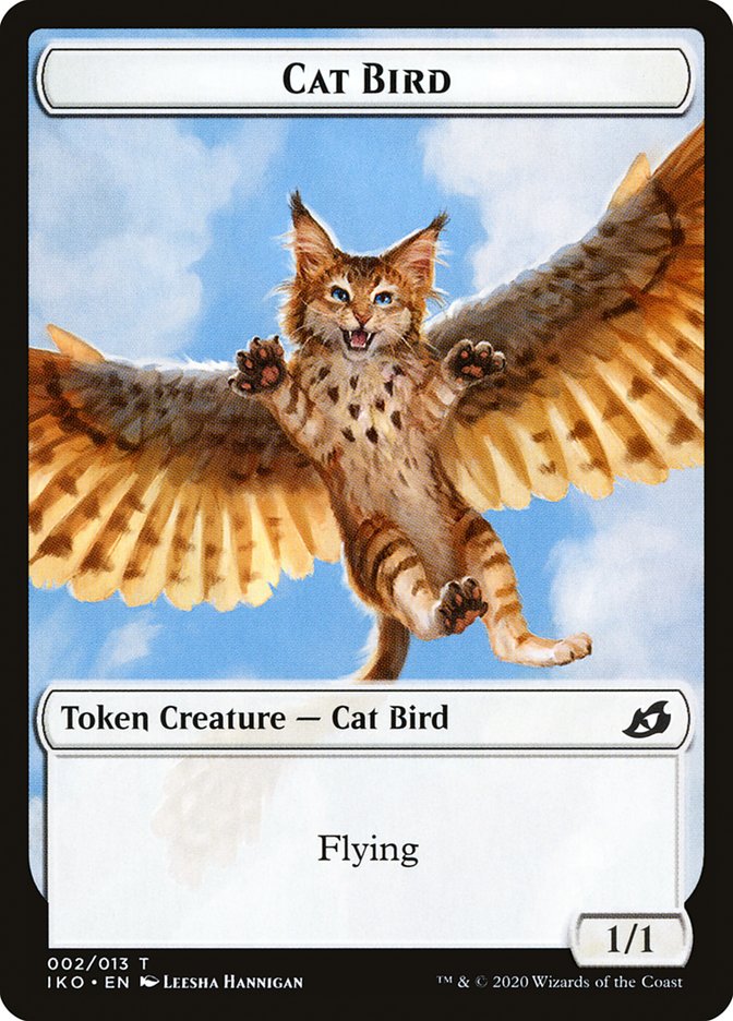 Cat Bird Token [Ikoria: Lair of Behemoths Tokens] | I Want That Stuff Brandon