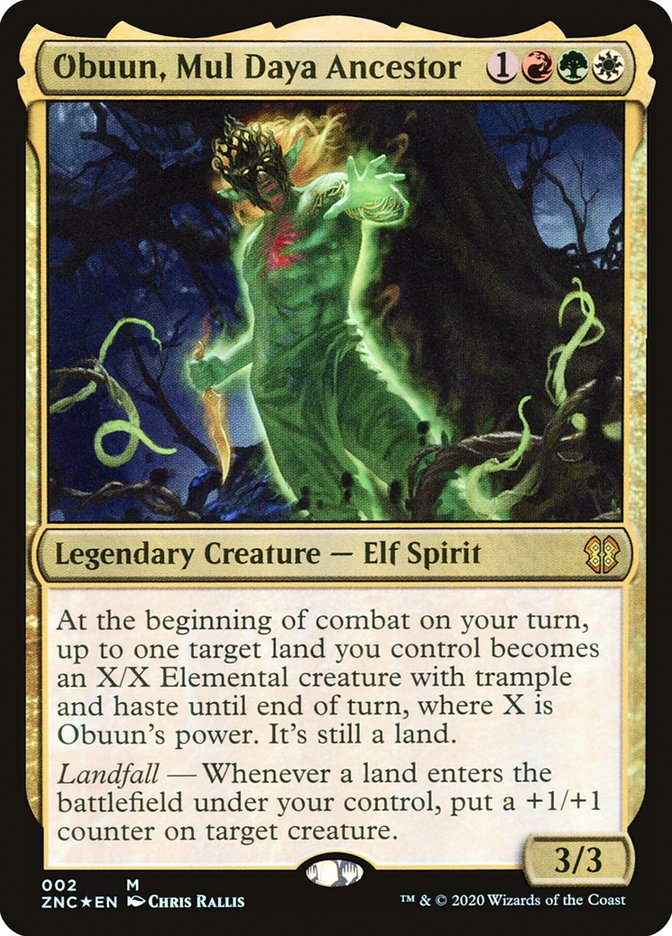 Obuun, Mul Daya Ancestor [Zendikar Rising Commander] | I Want That Stuff Brandon